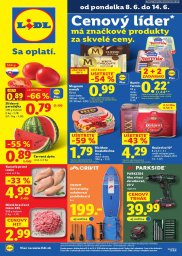 Lidl leták  s platnosťou 8. 6. - 14. 6. 2026 