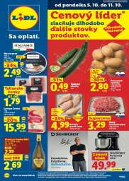Lidl leták  s platnosťou 5. 10. - 11. 10. 2026 